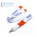 High quality custom durable neck strap heat transfer printing polyester lanyard for glasses